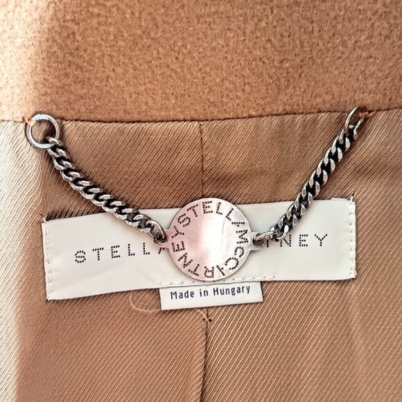 Stella McCartney Penrose Pre-Fall 2015 Runway Camel Tan Wool Coat - Picture 6 of 10